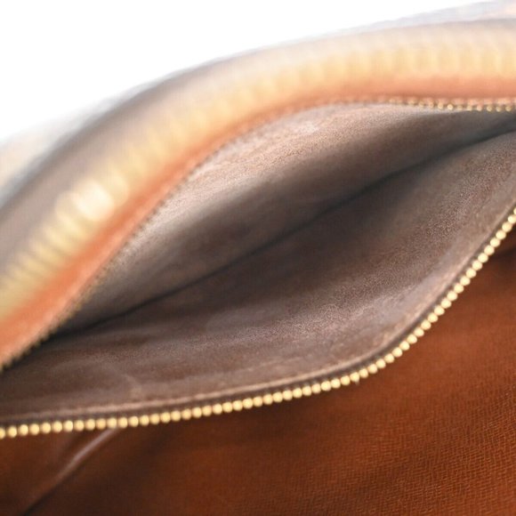 LOUIS VUITTON Jeune Fille PM Shoulder Bag Monogram Leather Brown - Picture 16 of 16